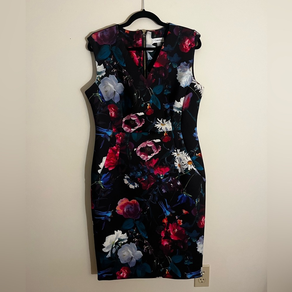 Calvin Klein Floral Dress | Size 14